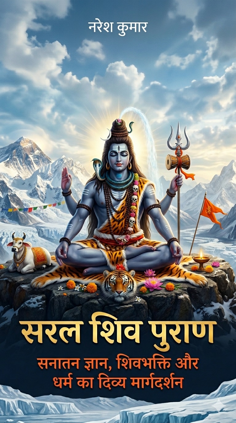Saral Shiv Puran Book Cover